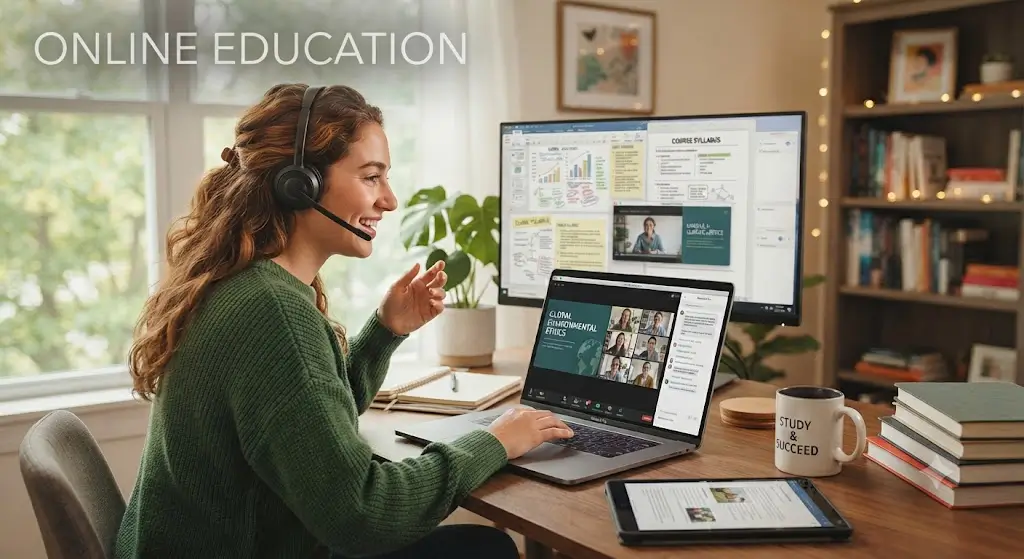 Online education क्या हैं, और इसके फायदा कैसे होता हैं?